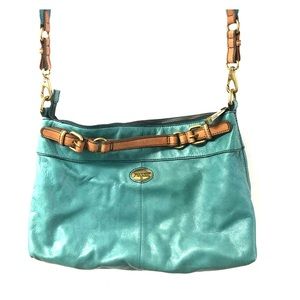 Fossil genuine leather handbag. Never used.